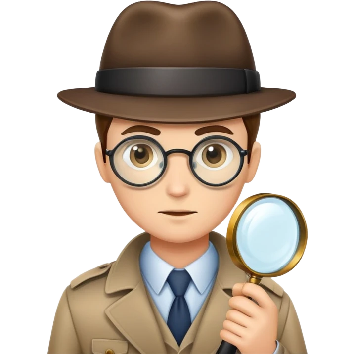 detective with magnifying glass emoji