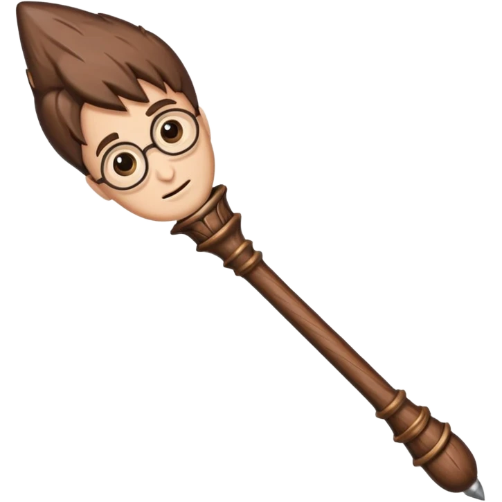 Harry Potter wand emoji