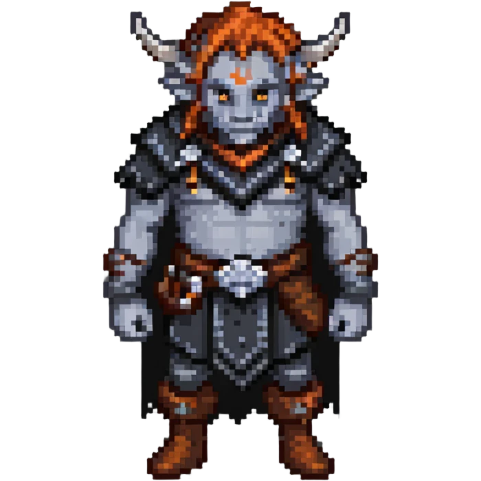 firbolg with grey skin emoji