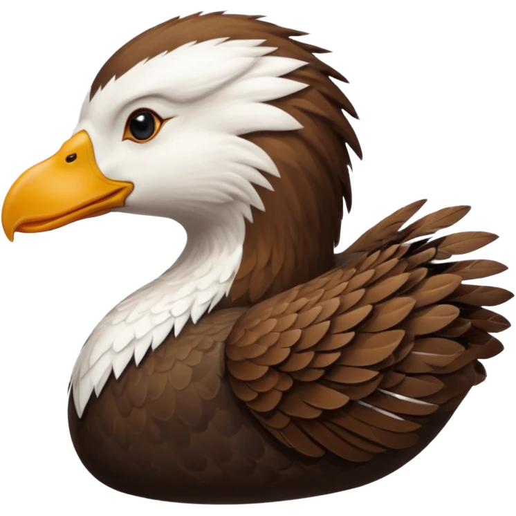 Eagle + Duck = emoji