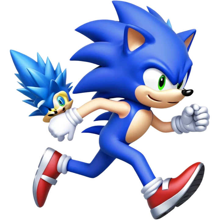 Sonic the hedgehog  emoji