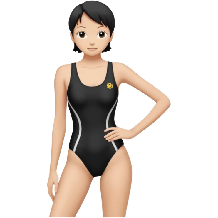 One piece swimsuit emoji