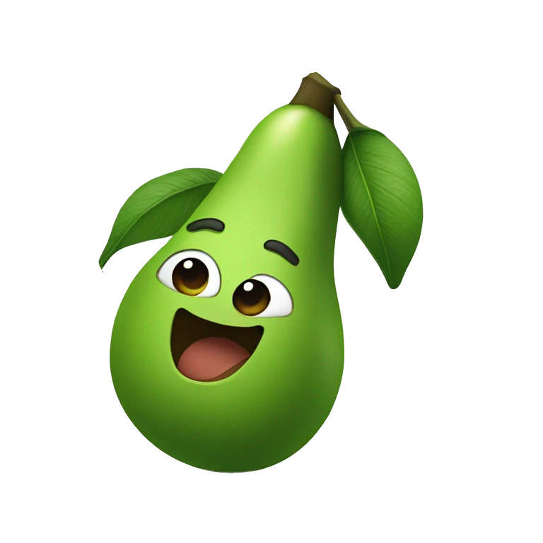 Aguacate bailando  emoji