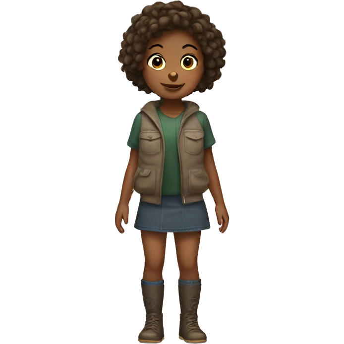 Cubby girl  emoji
