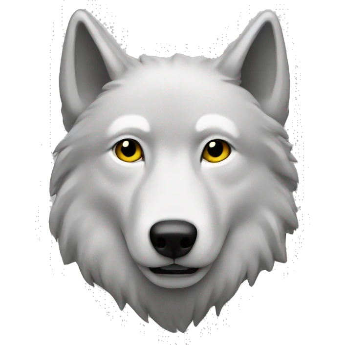 Schlafender Wolf emoji