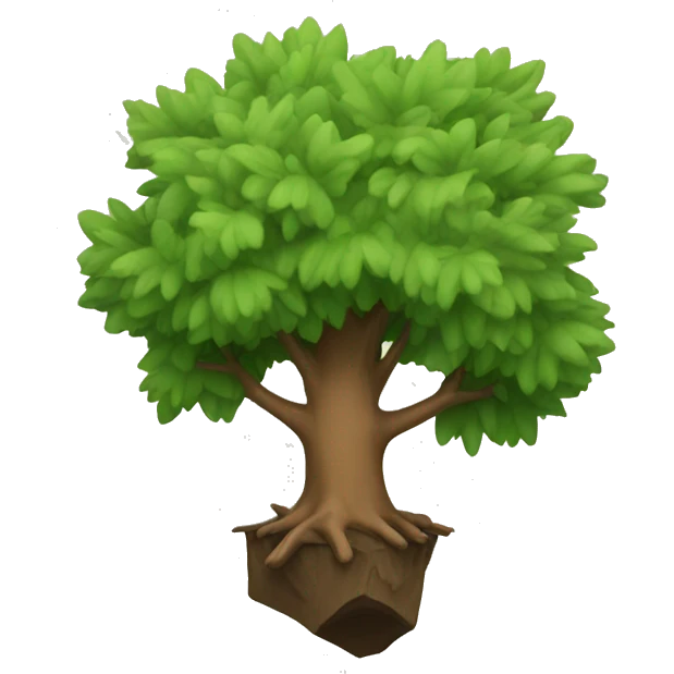 Tree jumping emoji