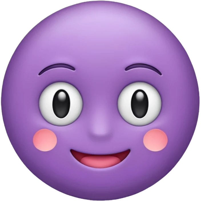 Haz unos emojis morados pasteles coquette emoji