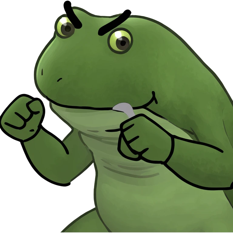 bufo is throwing punches emoji