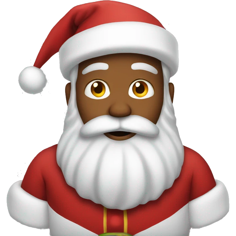 Santa clause emoji