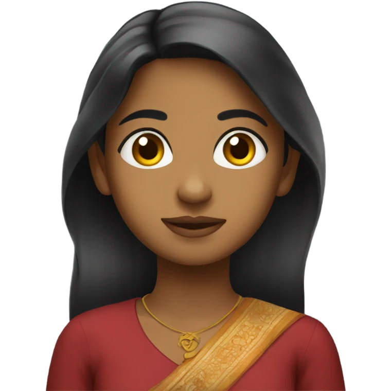 Sri Lankan girl emoji