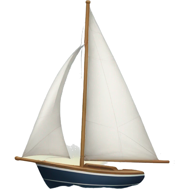 sailboat in the middle of the ocean emoji