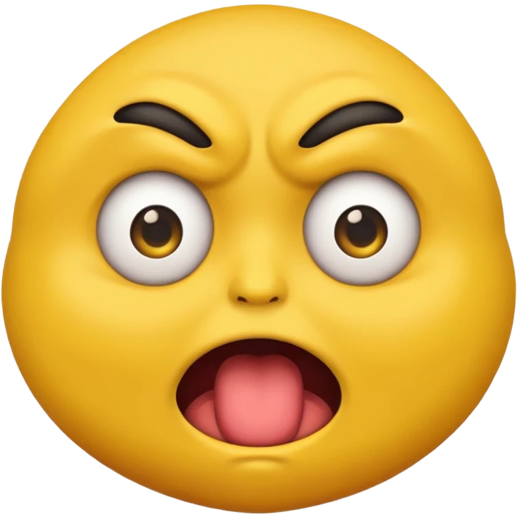 Emoji con cara de asco  emoji