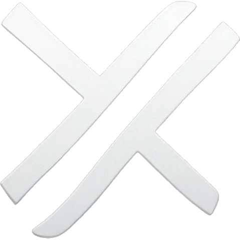 check mark like Nike logo emoji
