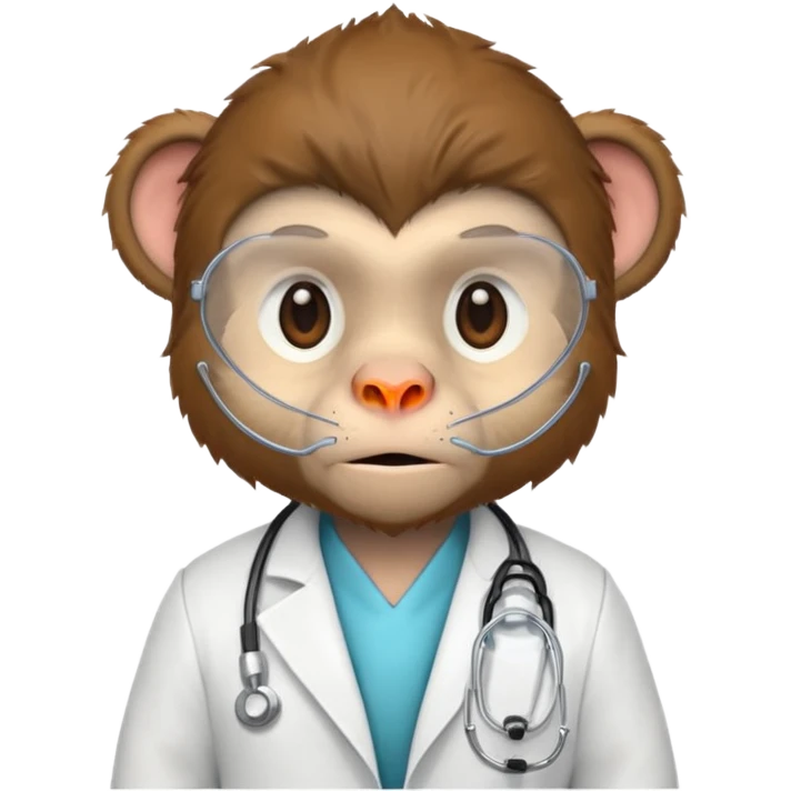 monkey doctor  emoji