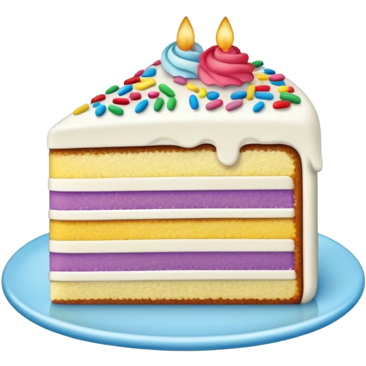 slice of cake emoji