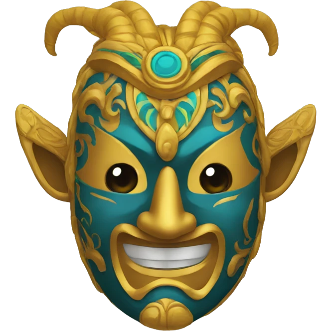Khon, masked dance emoji