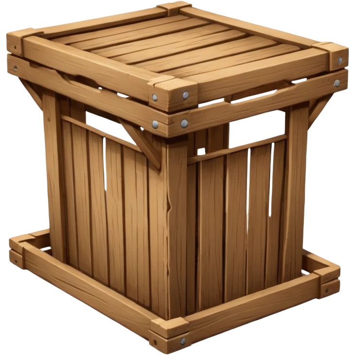 wooden crate emoji