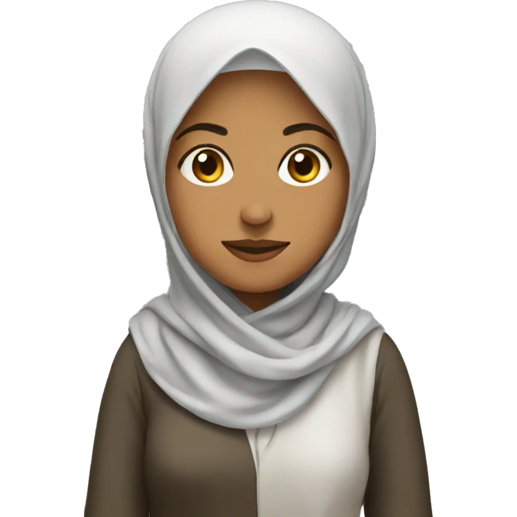 Islam woman whole standing emoji