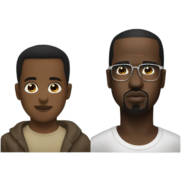diddy and kanye emoji