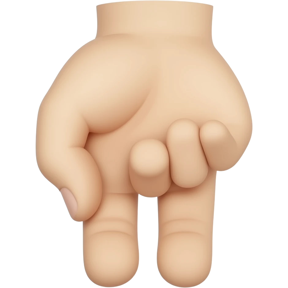 Upside down rock hand emoji emoji