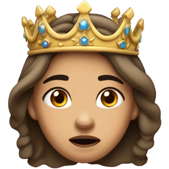 Princess grossed out  emoji