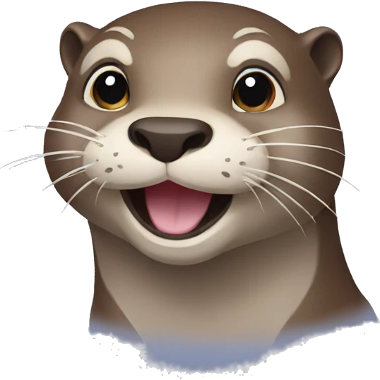 Otter joy emoji