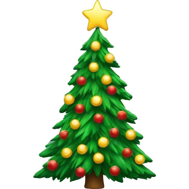 Chrismas tree emoji
