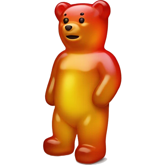 Gummy bear emoji