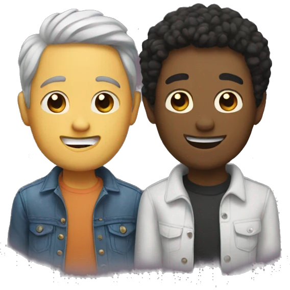 Two friends emoji