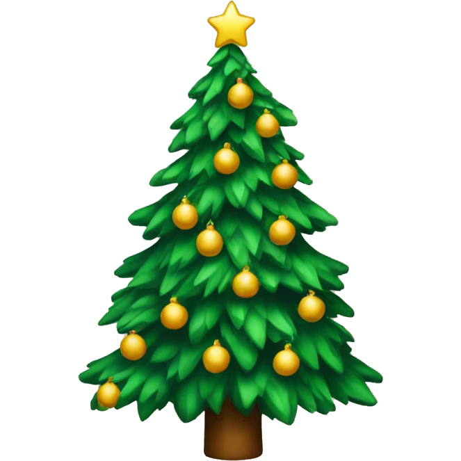 christmas tree emoji