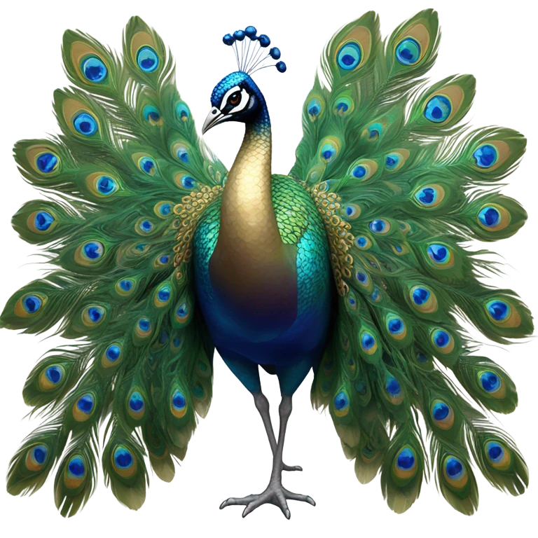 Pavo real  emoji