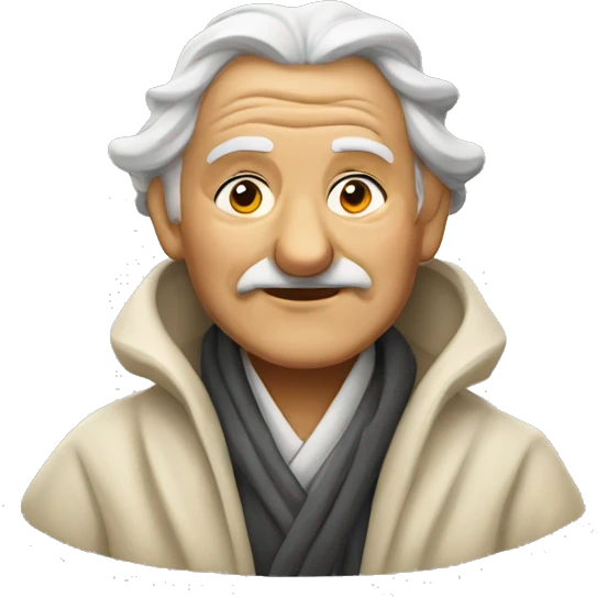 wise old goose shepherd emoji
