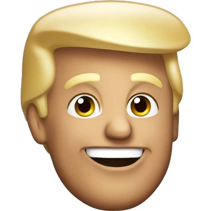 Donald Trump happy  emoji