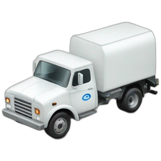 Milkman truck emoji