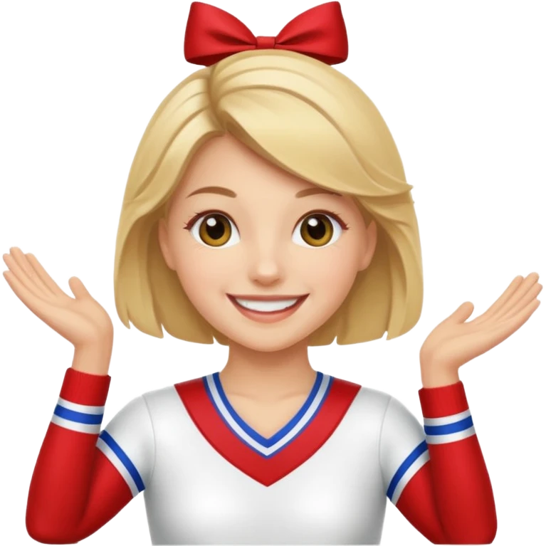 cheerleader emoji