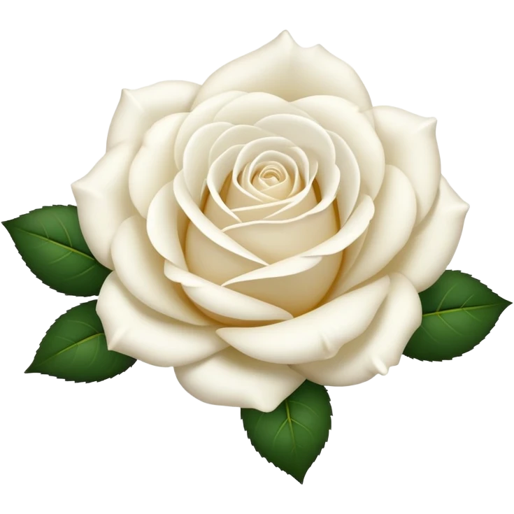White roses emoji