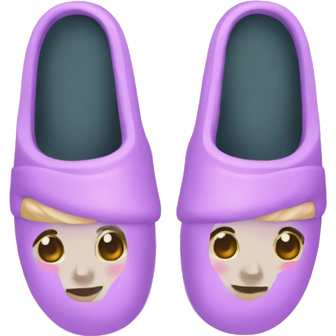 aesthetic slippers emoji