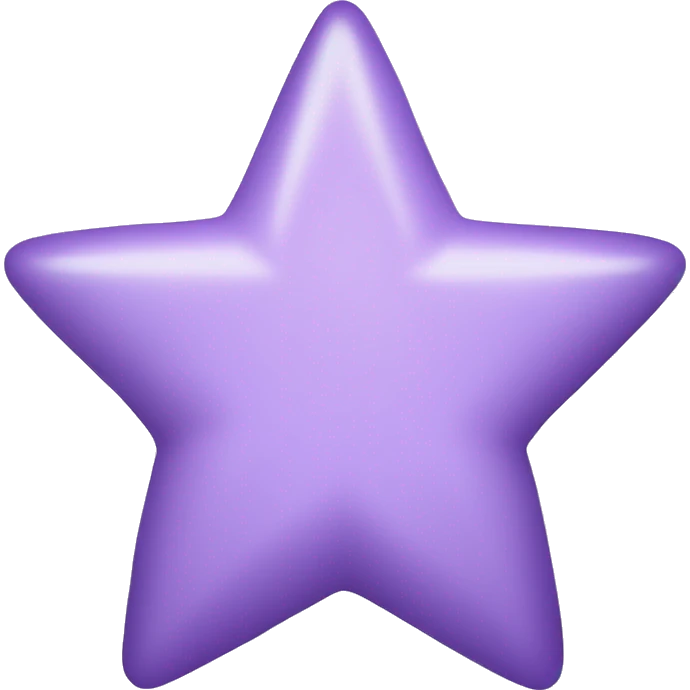 light purple star emoji