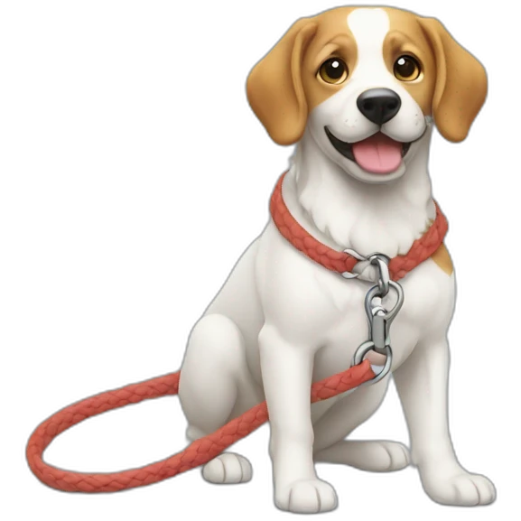 leash emoji