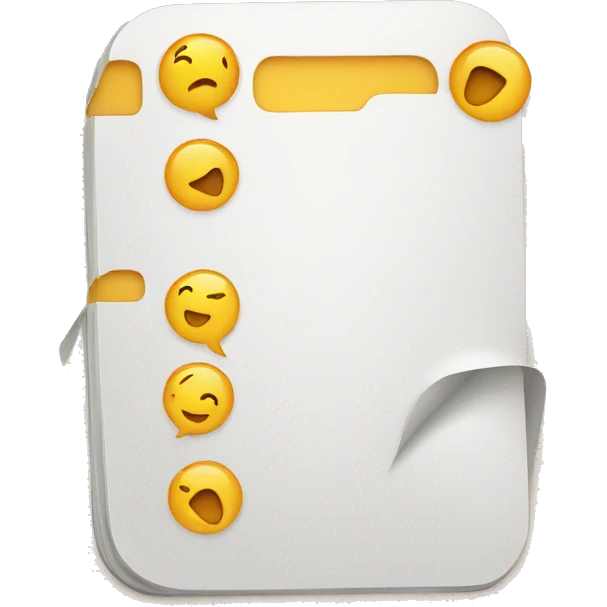 chating text emoji