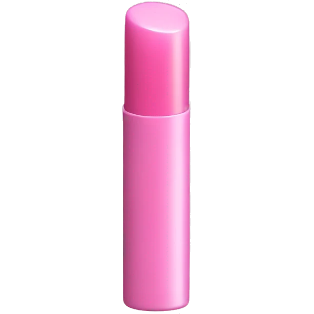 Pink lip balm emoji