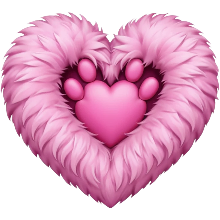 Paw heart emoji