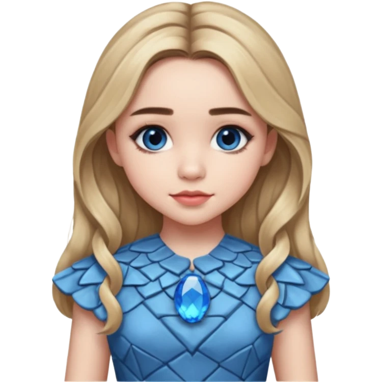 sabrina carpenter with blue stone dress emoji