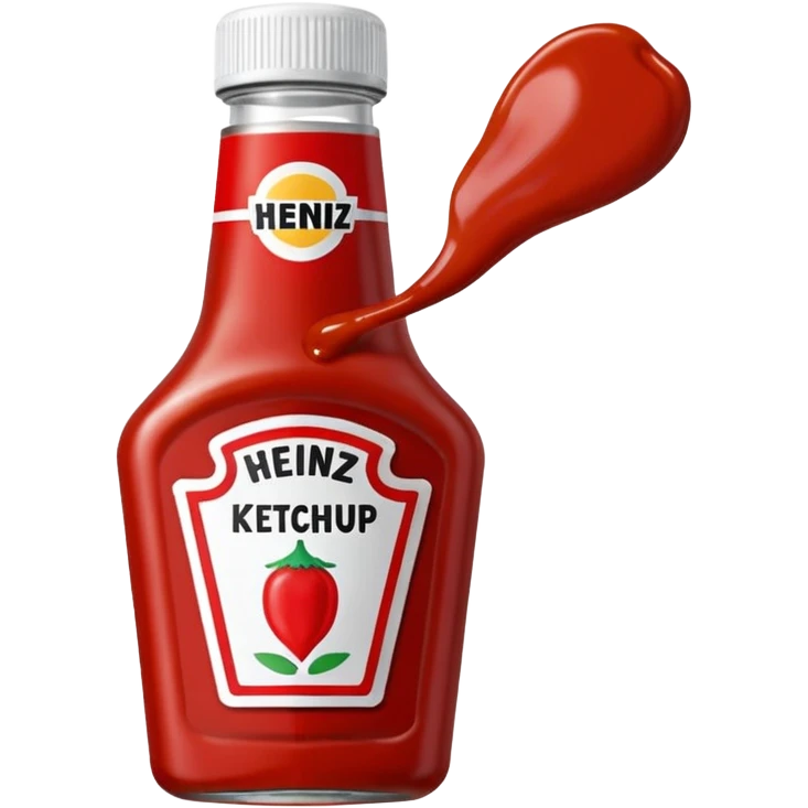 One Heinz Ketchup Sachets 10ml emoji