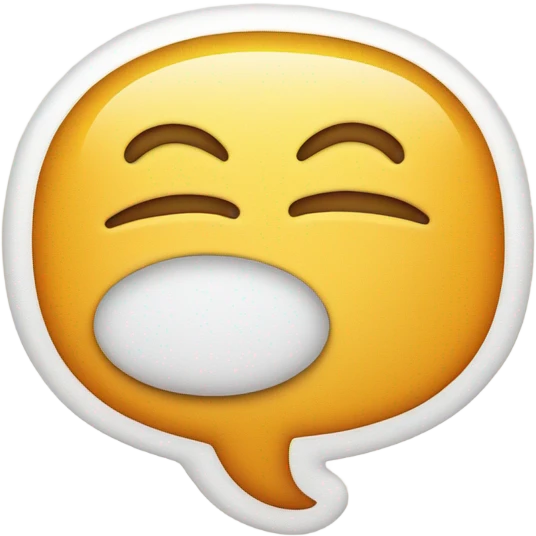 A speech bubble saying “your cooked” emoji