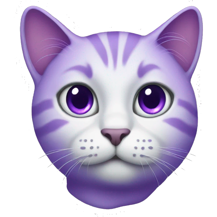 purple cat emoji