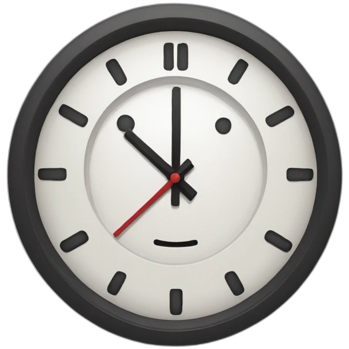questioning clock emoji