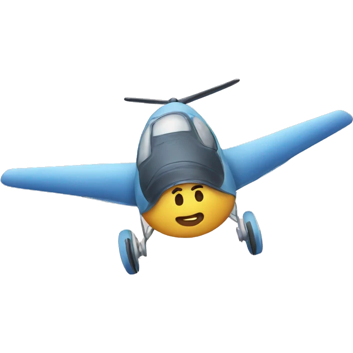 Flying emoji