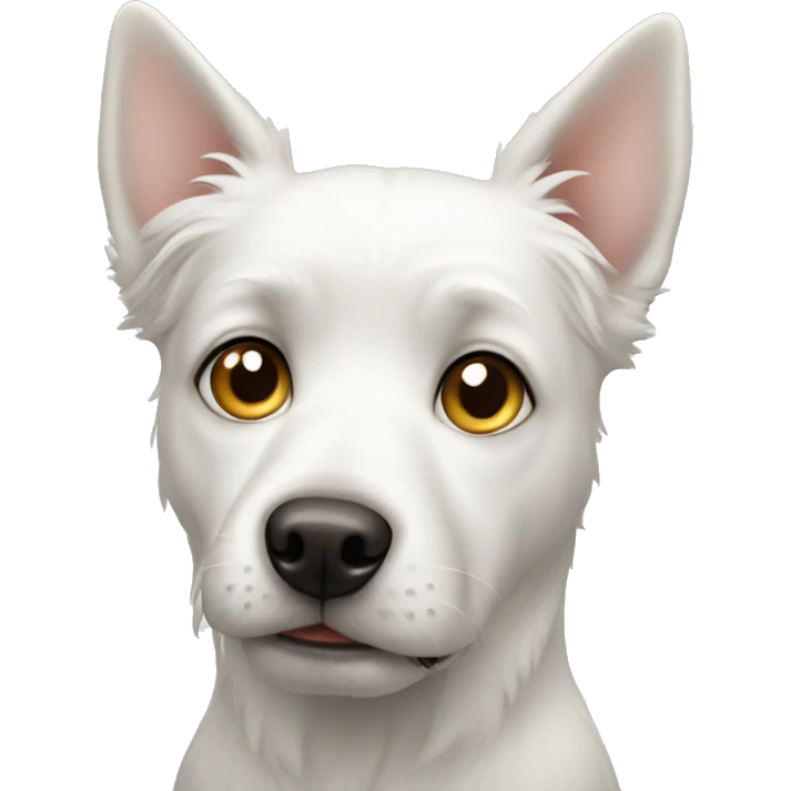 White dog emoji