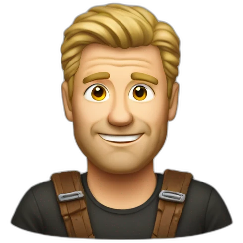 David hasselhof as beer emoji